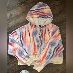 Colorful Tie-Dye Hoodie